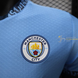 Camiseta Fútbol Manchester City Primera Equipación Versión Jugador 2024-2025