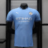 Camiseta Fútbol Manchester City Primera Equipación Versión Jugador 2024-2025