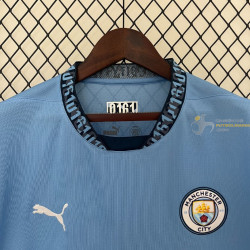 Camiseta Fútbol Manchester City Primera Equipación 2024-2025