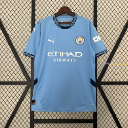 Camiseta Fútbol Manchester City Primera Equipación 2024-2025