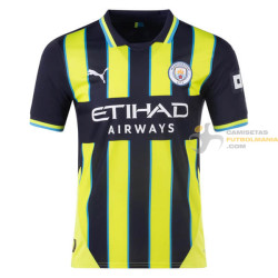 Camiseta Fútbol Manchester City Segunda Equipación 2024-2025