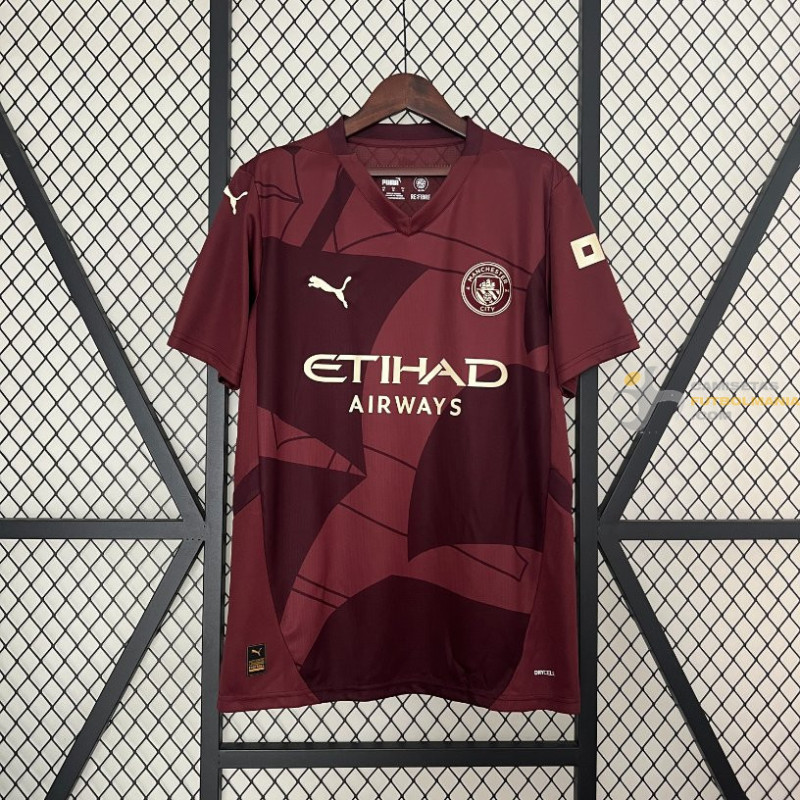 Camiseta Fútbol Manchester City Tercera Equipación 2024-2025