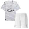 Camiseta y Pantalón Fútbol Niños Manchester City Edición Especial Año del Dragón Blanca 2024