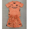 Camiseta y Pantalón Fútbol Niños Manchester City Portero 2024-2025