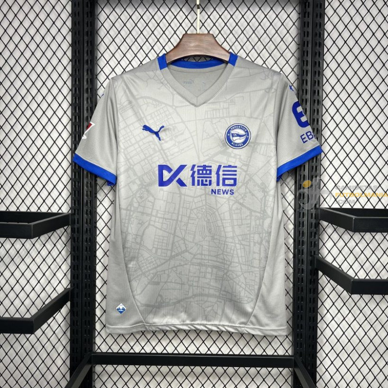 Camiseta Fútbol Deportivo Alavés Segunda Equipación 2024-2025