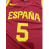 Camiseta Básquet España Rudy Fernández 5 2024