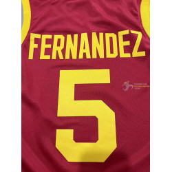 Camiseta Básquet España Rudy Fernández 5 2024