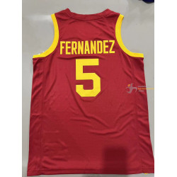 Camiseta Básquet España Rudy Fernández 5 2024