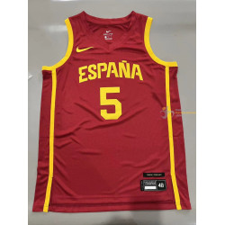 Camiseta Básquet España Rudy Fernández 5 2024