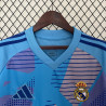 Camiseta Fútbol Real Madrid Portero Azul 2024-2025