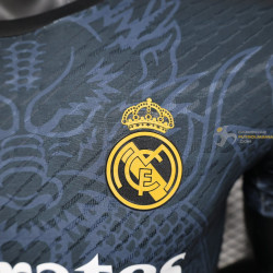 Camiseta Fútbol Real Madrid Edición Especial Dragón Azul Versión Jugador 2024-2025