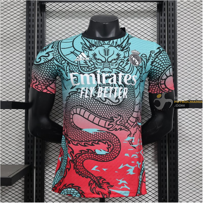 Camiseta Fútbol Real Madrid Edición Especial Dragon Bicolor Versión Jugador 2024-2025