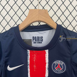 Camiseta y Pantalón Fútbol Niños Paris Saint-Germain Primera Equipación 2024-2025