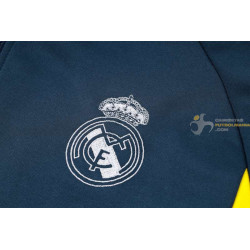 Chándal Capucha Niños Real Madrid Azul 2024-2025