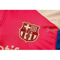 Chándal Niños Barcelona Rojo Tricolor 2024-2025