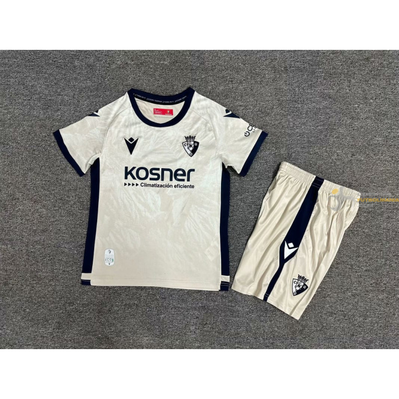 Camiseta y Pantalón Niños Atlético Osasuna Segunda Equipación 2024-2025