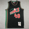 Camiseta NBA Seattle Supersonics Shawn Kemp 40 Retro Clásica 1995-1996