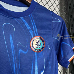 Camiseta y Pantalón Fútbol Niños Chelsea Primera Equipación 2024-2025