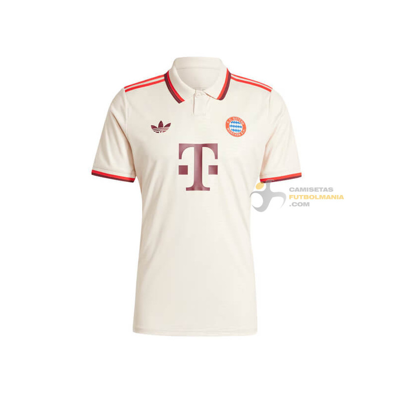 Camiseta Fútbol Bayern Munich Tercera Equipación 2024-2025