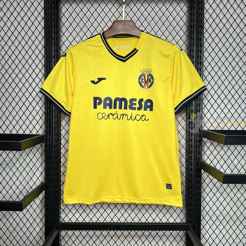 Camiseta Fútbol Villarreal Primera Equipación 2024-2025