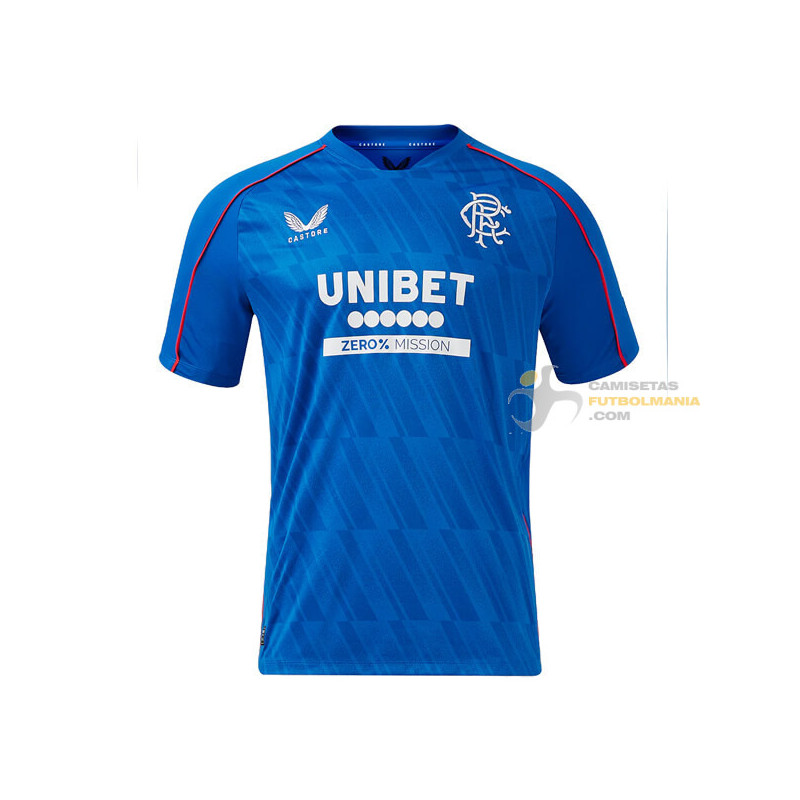 Camiseta Fútbol Glasgow Rangers Primera Equipación 2024-2025