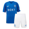 Camiseta y Pantalón Fútbol Niños Glasgow Rangers Primera Equipación 2024-2025