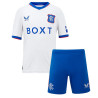 Camiseta y Pantalón Fútbol Niños Glasgow Rangers Segunda Equipación 2024-2025