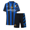 Camiseta y Pantalón Fútbol Niños Inter de Milán Primera Equipación 2024-2025