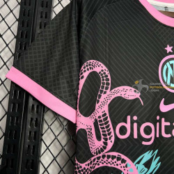 Camiseta Fútbol Inter de Milán Edición Especial Snake Black 2024-2025