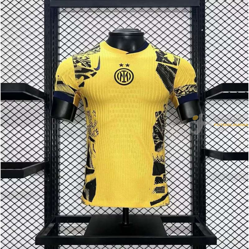 Camiseta Fútbol Inter de Milán Tercera Equipación Versión Jugador 2024-2025