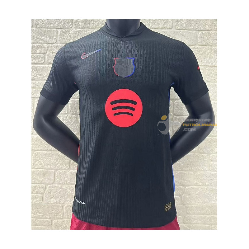 Camiseta Fútbol Barcelona Segunda Equipación Versión Jugador 2024-2025