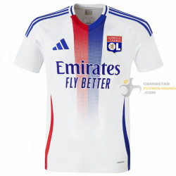 Camiseta Fútbol Olympique de Lyon Primera Equipación 2024-2025