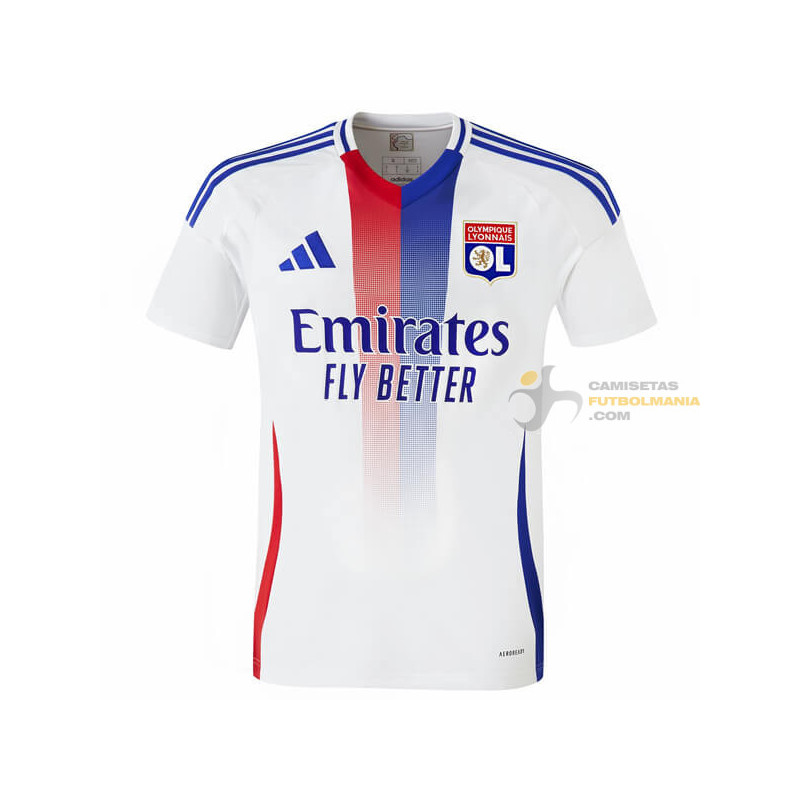 Camiseta Fútbol Olympique de Lyon Primera Equipación 2024-2025