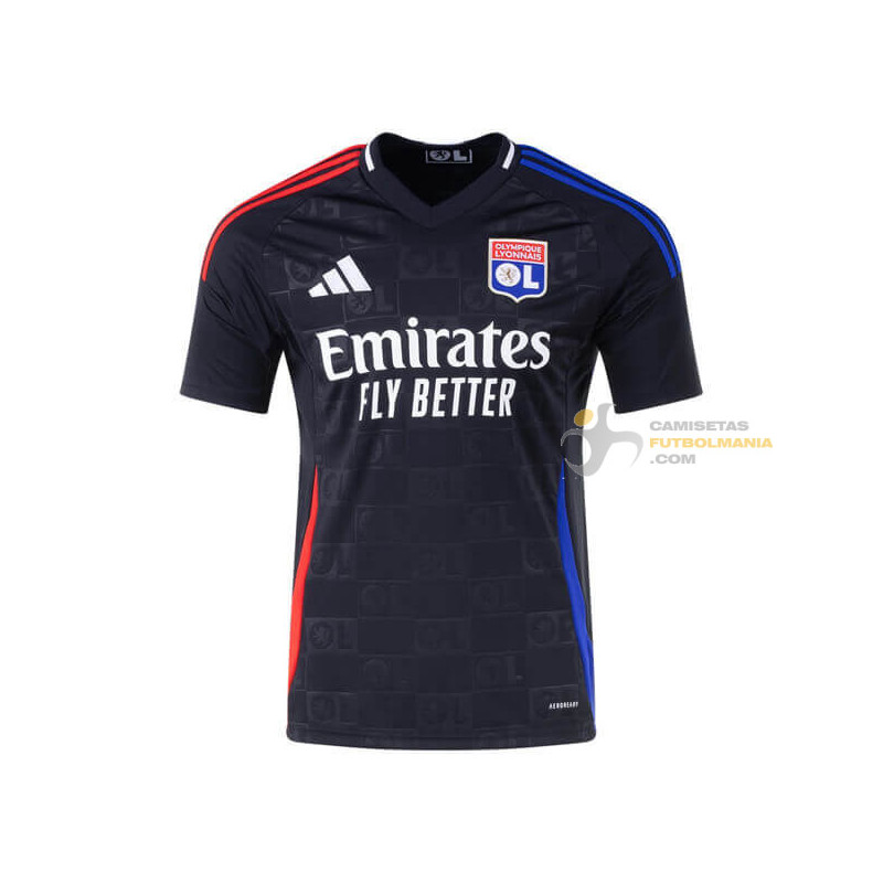 Camiseta Fútbol Olympique de Lyon Segunda Equipación 2024-2025