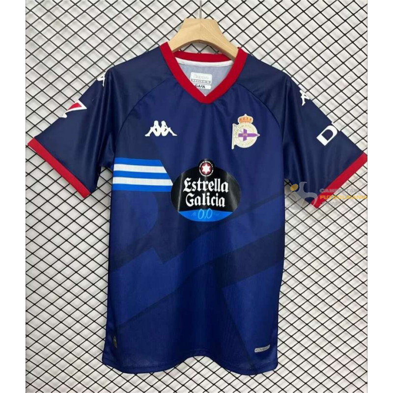 Camiseta Fútbol Deportivo de la Coruña Segunda Equipación 2024-2025