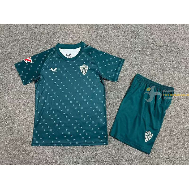 Camiseta y Pantalón Niños Almería Segunda Equipación 2024-2025