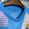 Camiseta y Pantalón Fútbol Niños Real Madrid Portero Azul 2024-2025