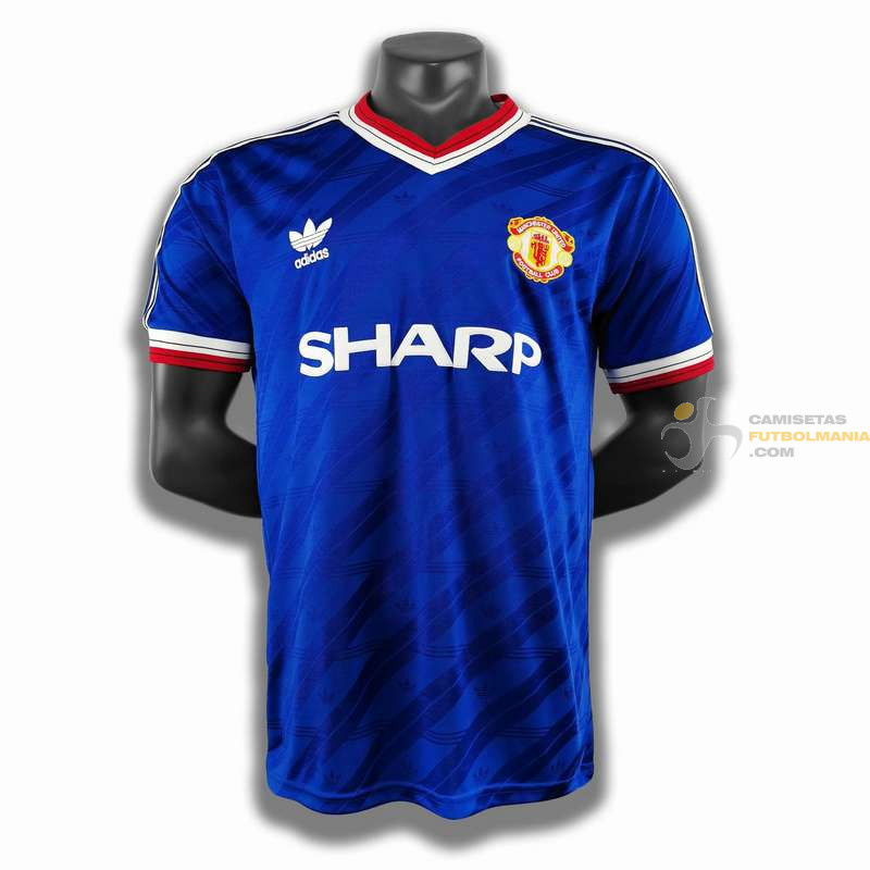 Camiseta Manchester United Retro Clásica Tercera Equipación 1986-1988