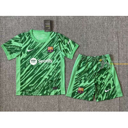 Camiseta y Pantalón Fútbol Niños Barcelona Portero 2024-2025