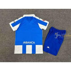 Camiseta y Pantalón Niños Deportivo de la Coruña Primera Equipación 2024-2025