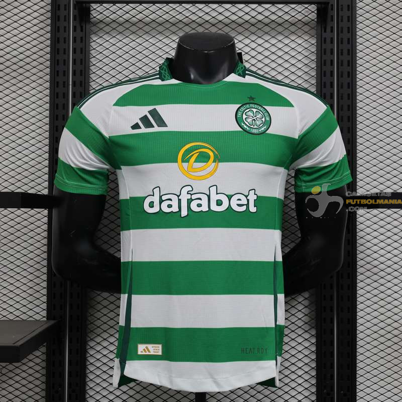 Camiseta Fútbol Celtic de Glasgow Primera Equipación Versión Jugador 2024-2025