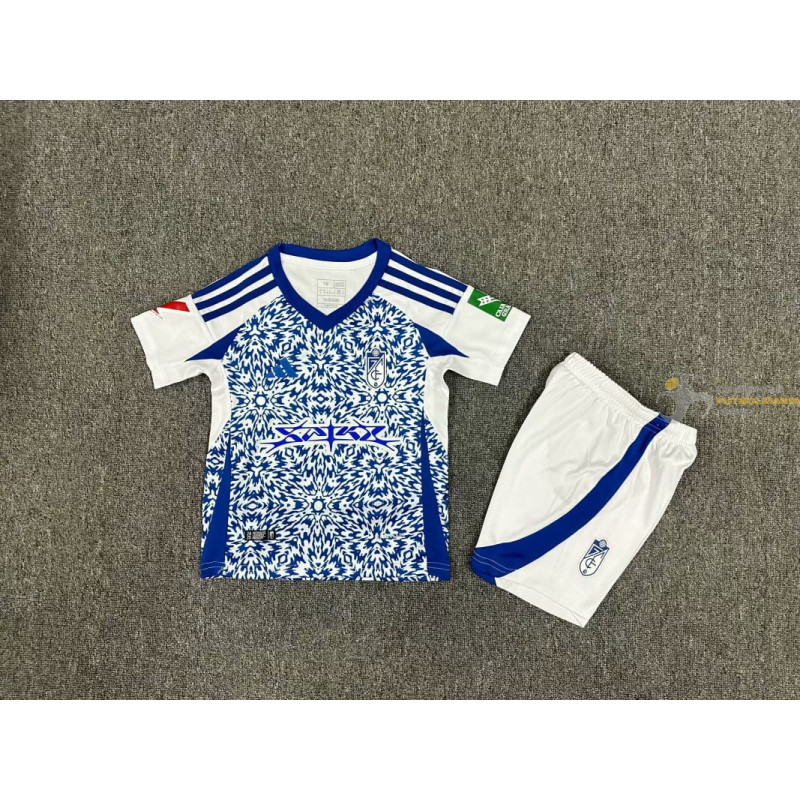 Camiseta y Pantalón Niños Granada Segunda Equipación 2024-2025