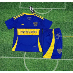 Camiseta y Pantalón Niños Boca Juniors Primera Equipación 2024