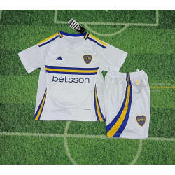 Camiseta y Pantalón Niños Boca Juniors Segunda Equipación 2024