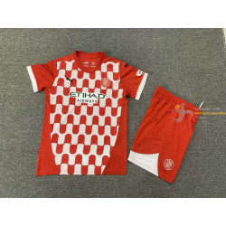 Camiseta y Pantalón Fútbol Niños Girona Primera Equipación 2024-2025