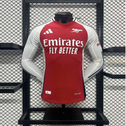 Camiseta Fútbol Arsenal Primera Equipación Versión Jugador Manga Larga 2024-2025