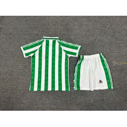 Camiseta y Pantalón Niños Betis Primera Equipación Retro Clásica 1995-1997