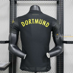 Camiseta Fútbol Borussia Dortmund Segunda Equipación Versión Jugador 2024-2025