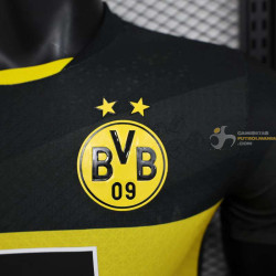 Camiseta Fútbol Borussia Dortmund Segunda Equipación Versión Jugador 2024-2025