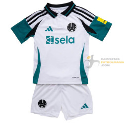 Camiseta y Pantalón Fútbol Niños Newcastle Tercera Equipación 2024-2025